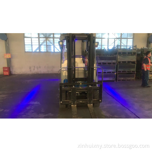 Hot sale 3 ton full electric self loading Portable self load lifting portable self loading stacker